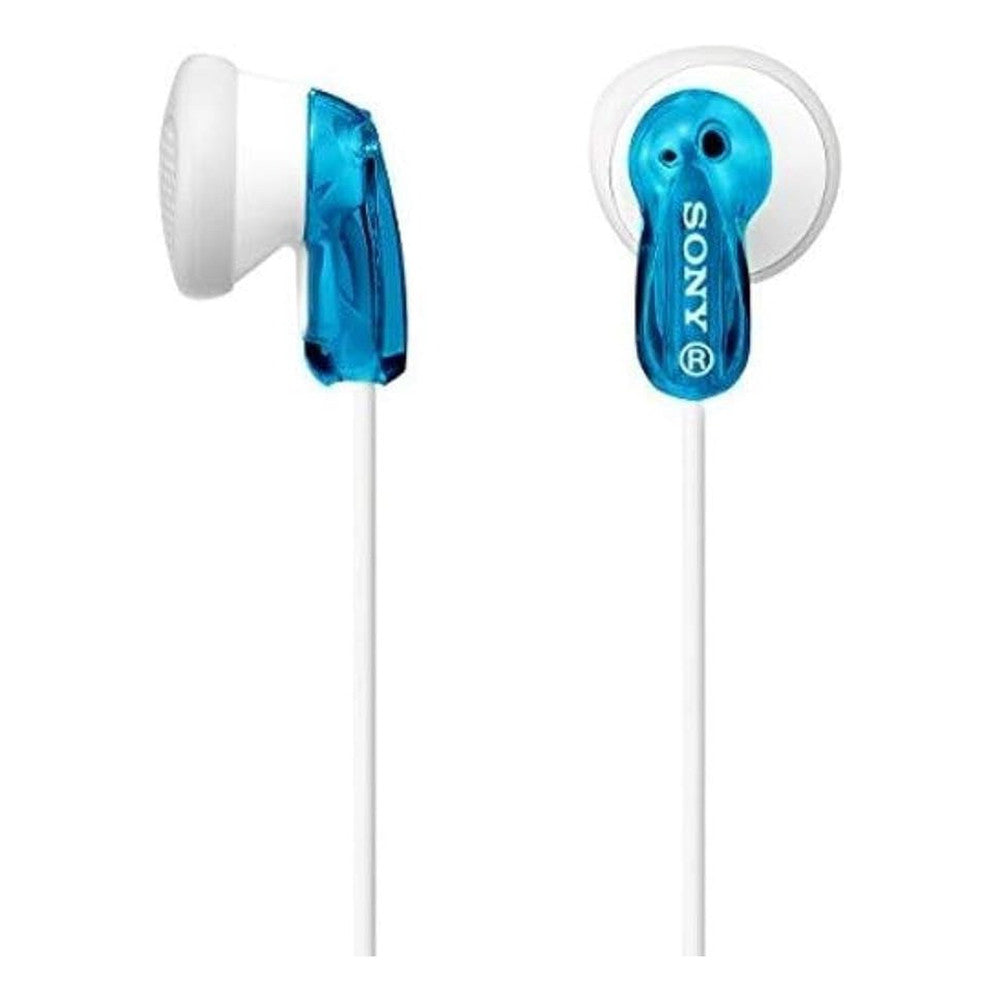Sony In Ear Wired Stereo Headphones, Blue, 1 Ea