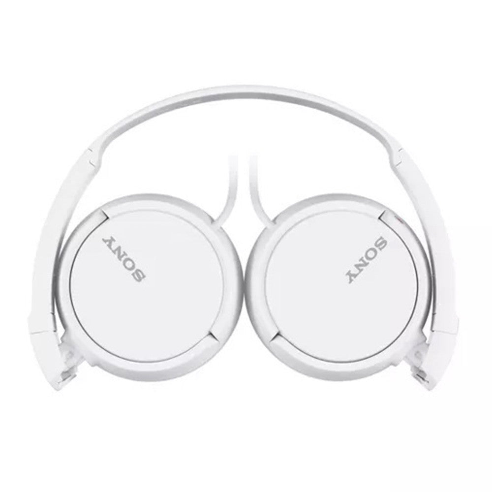 Sony MDR-ZX110 on Ear Wired Stereo Headphones, White, 1 Ea