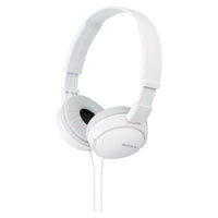 Sony MDR-ZX110 on Ear Wired Stereo Headphones, White, 1 Ea
