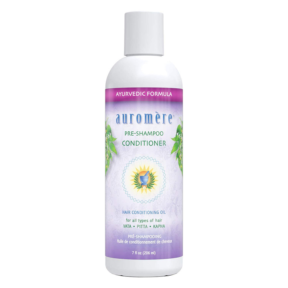 Auromere Pre-Shampoo Hair Conditioning Oil Ayurvedic Formula Moisturizing and Restorative Treatment 7Oz (206ml)