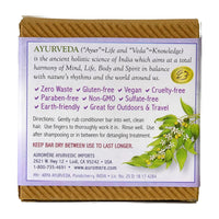Auromere Ayurvedic Hair Conditioner Bar with Neem Herbal-Spice, 2.12 Oz