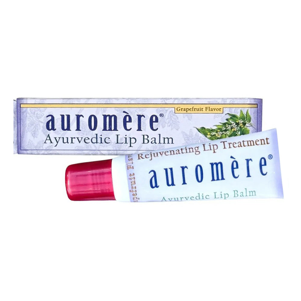 Auromere Ayurvedic Lip Balm for Hydrating and Soothing Dry Chapped Lips 0.43Oz (12g)