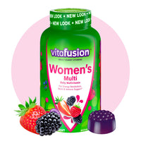 Vitafusion Womens Daily Multivitamin Gummy Vitamins, Berry Flavor, 70 Ea