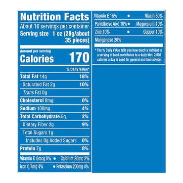 Planters Cocktail Peanuts, Party Snacks, 16 Oz (1 Canister)