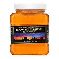 CC Pollen High Desert Raw Blossom Honey, 1.5 Lb