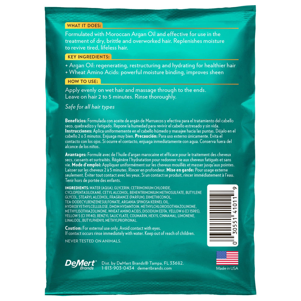 Hi-Pro-Pac Pks Moroccan Argan Oil Hair Masque, 1.75 Oz