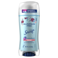 Secret Aluminum Free Deodorant for Women, Real Rose, 2.4 Oz