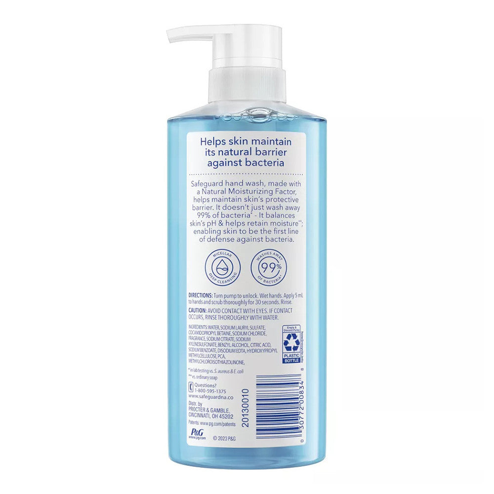 Safeguard Liquid Hand Soap, Ocean Breeze, 15.5 Oz