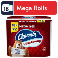 Charmin Ultra Strong Toilet Paper, 18 Ea