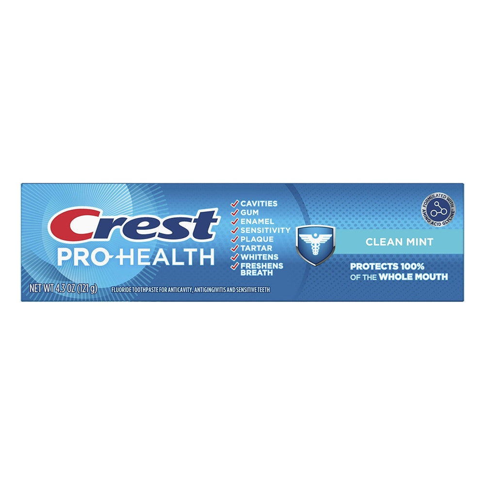 Crest Pro Health Clean Mint Toothpaste, 4.3 Oz