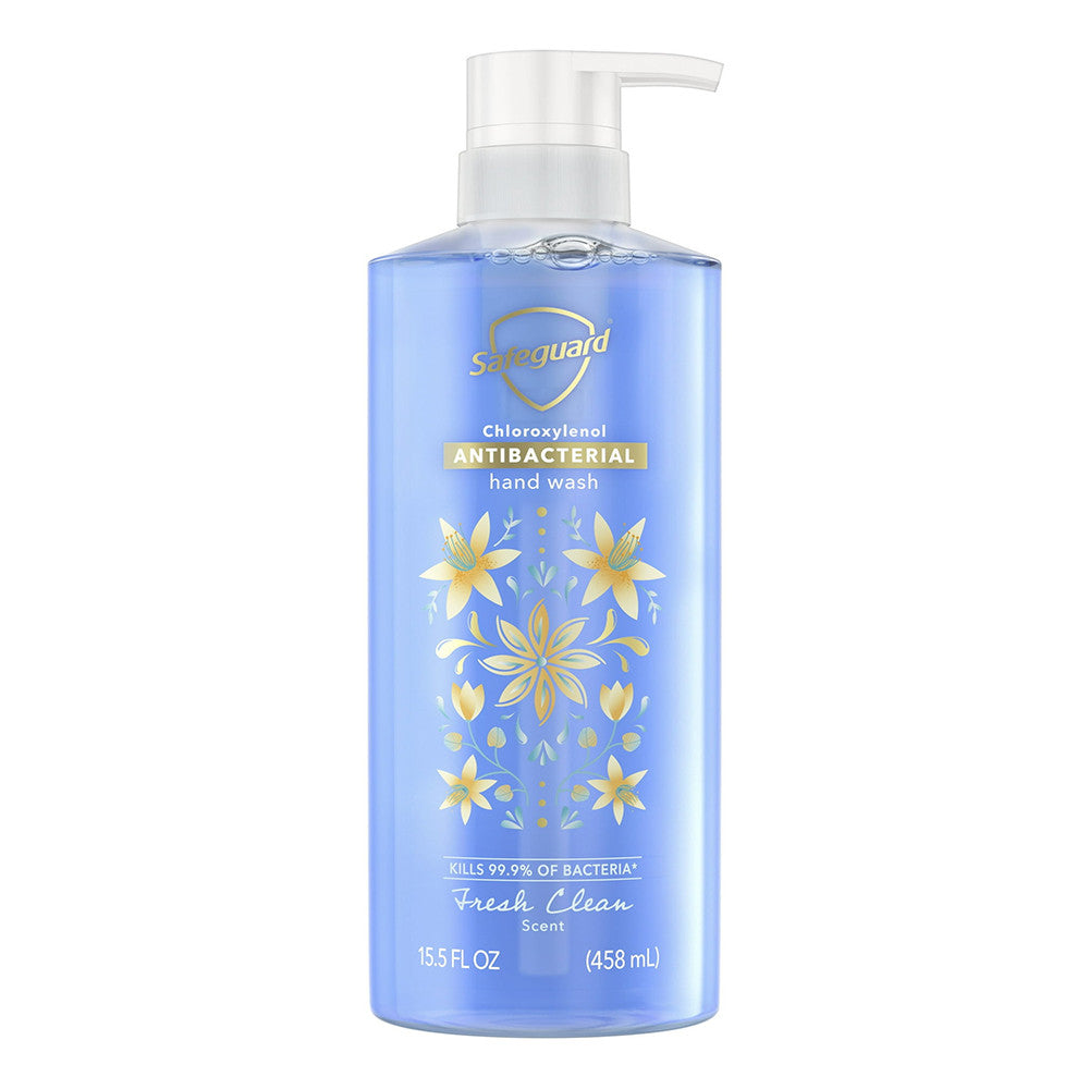 Safeguard Antibacterial Hand Wash, Fresh Clean Scent, 15.5 Oz