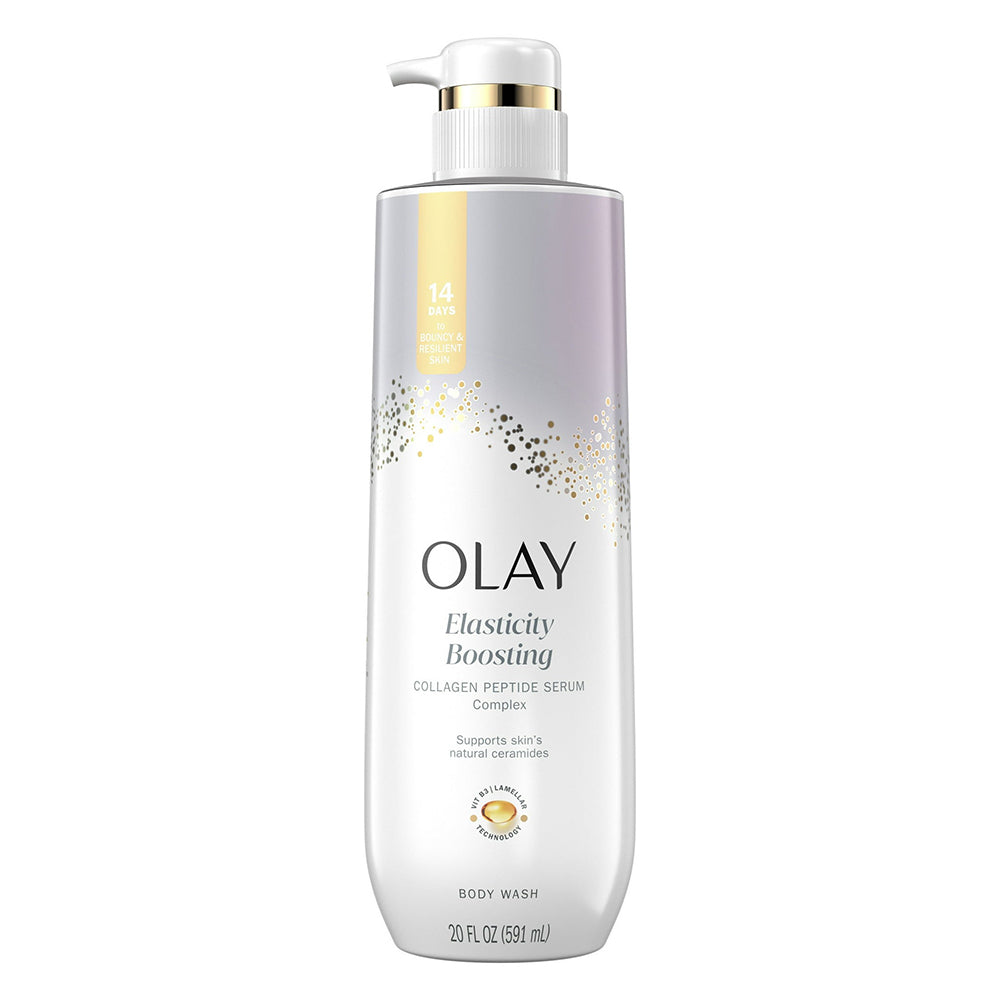 Olay Elasticity Boosting Body Wash with Collagen Peptide Serum Complex for Women 20Oz (591ml)