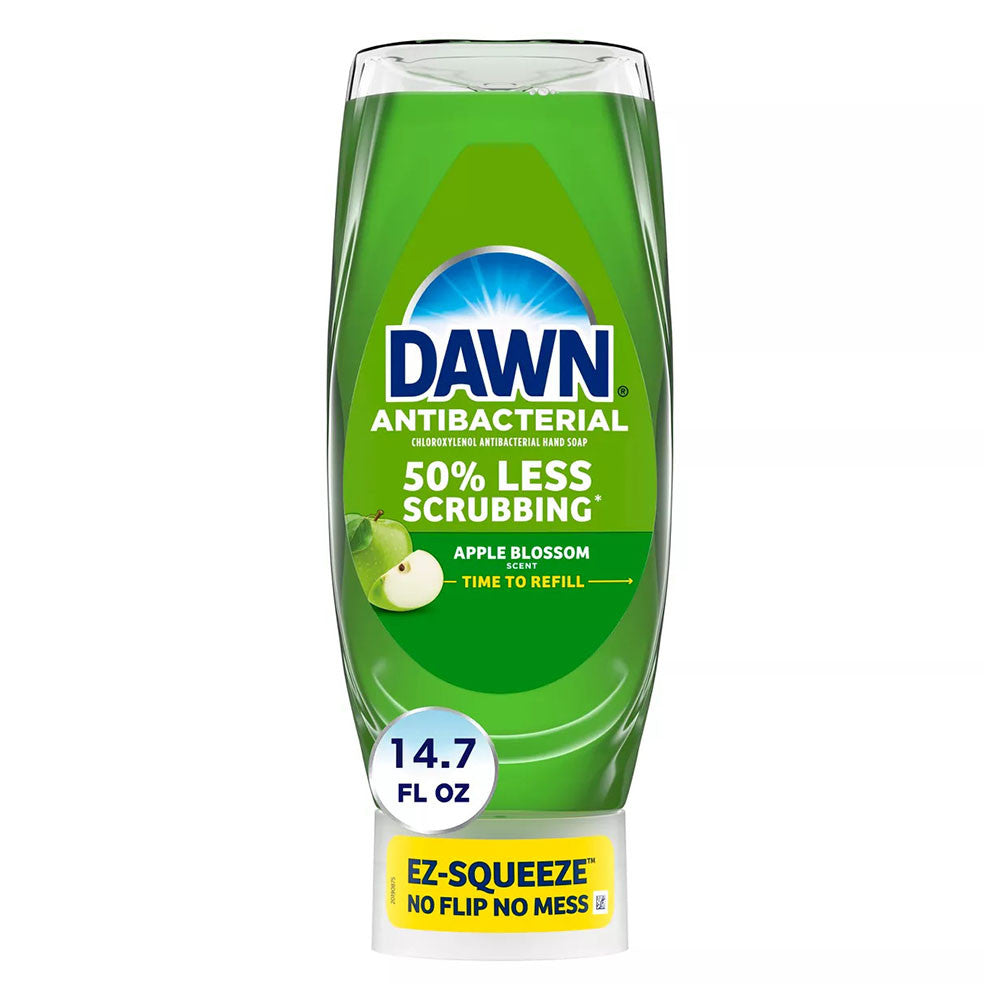 Dawn Ultra Antibacterial Apple Blossom, Hand and Dish Soap, 14.7 Oz