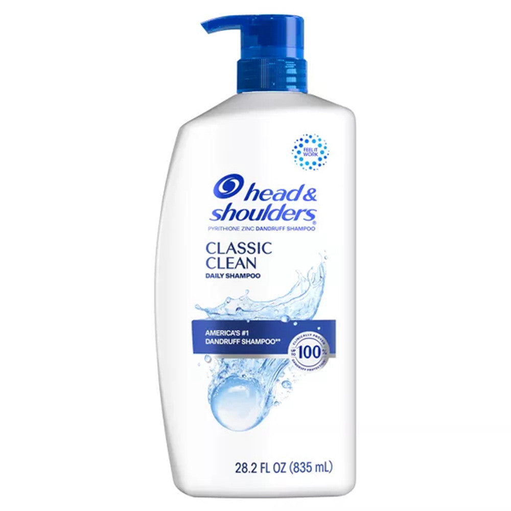 Head and Shoulders Dandruff Shampoo, Classic Clean, 28.2 Oz