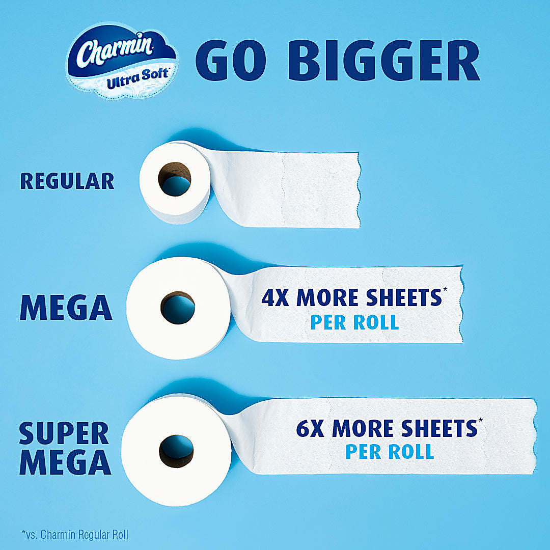 Charmin Ultra Soft Toilet Paper, 18 Ea