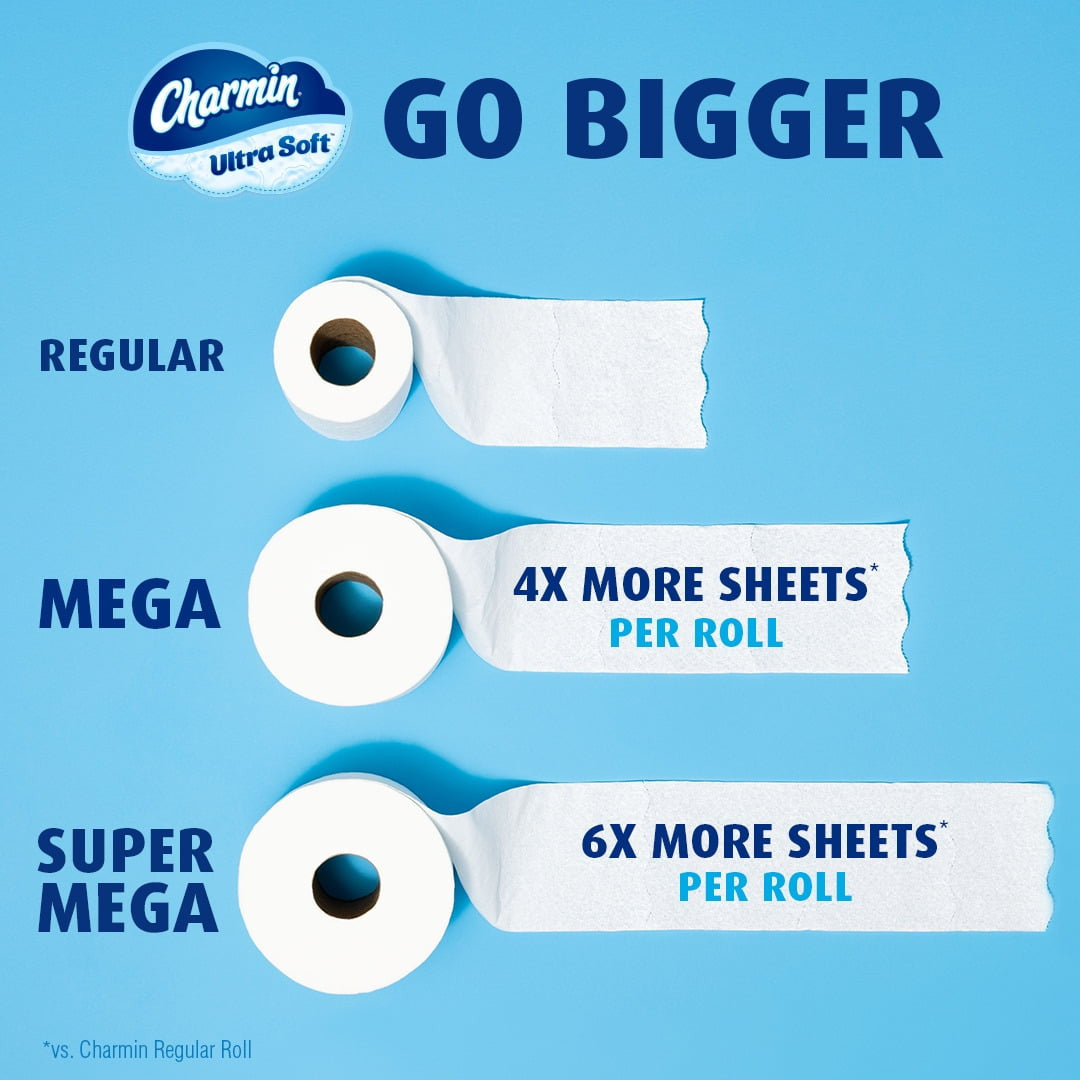 Charmin Ultra Soft Toilet Paper, 6 Ea