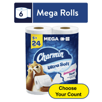 Charmin Ultra Soft Toilet Paper, 6 Ea
