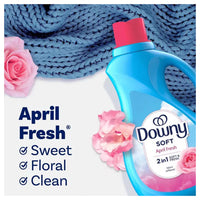 Downy Soft April Fresh He Compatible Liquid Fabric Softener, 66 Oz