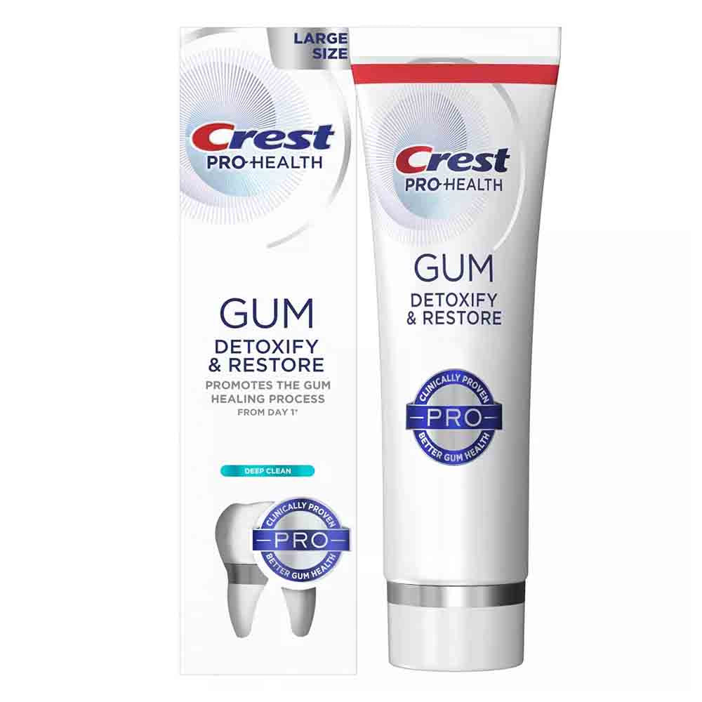 Crest Pro Health Gum Detoxify and Restore Deep Clean Toothpaste, 4.6 Oz