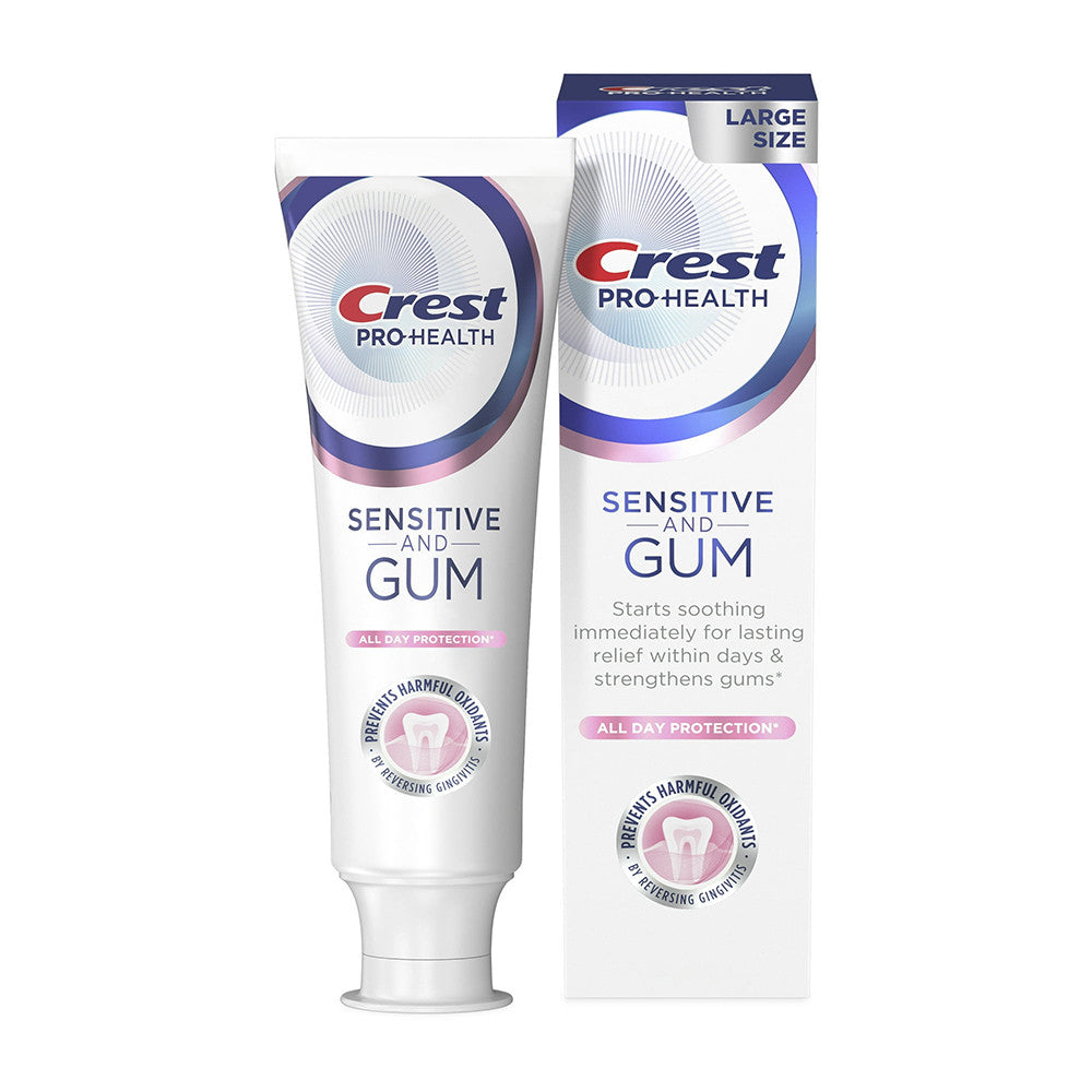 Crest Pro Health Sensitive and Gum All Day ProtectionToothpaste, 4.8 Oz