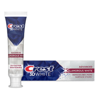 Crest 3D White Advanced Glamorous White Whitening Toothpaste, 3.3 Oz