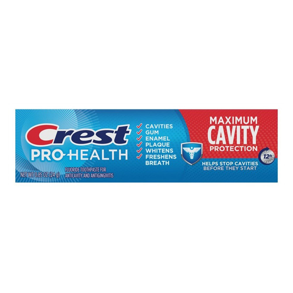 Crest Protects Enamel Fights Cavities Pro Health Max Cavity Toothpaste 0.85Oz (24g)