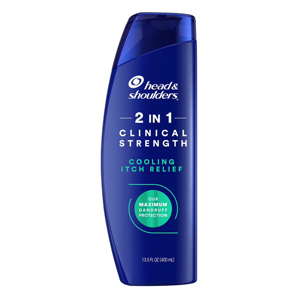Head Shoulders 2 in 1 Clinical Strength Cooling Itch Relief 13.5Oz (400ml)