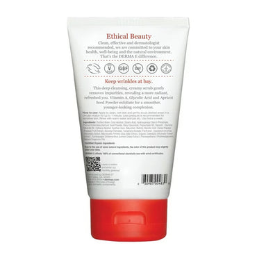 Derma-E Anti-Wrinkle Retinol Scrub with Vitamin A Glycolic Acid, 6 Oz