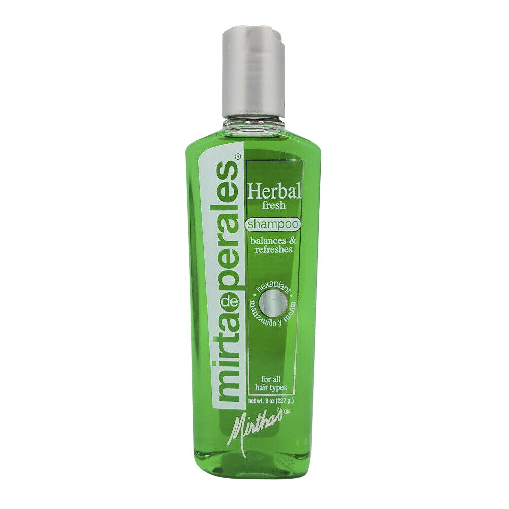 Mirta De Perales Herbal Fresh shampoo, All Hair Types, 8 Oz