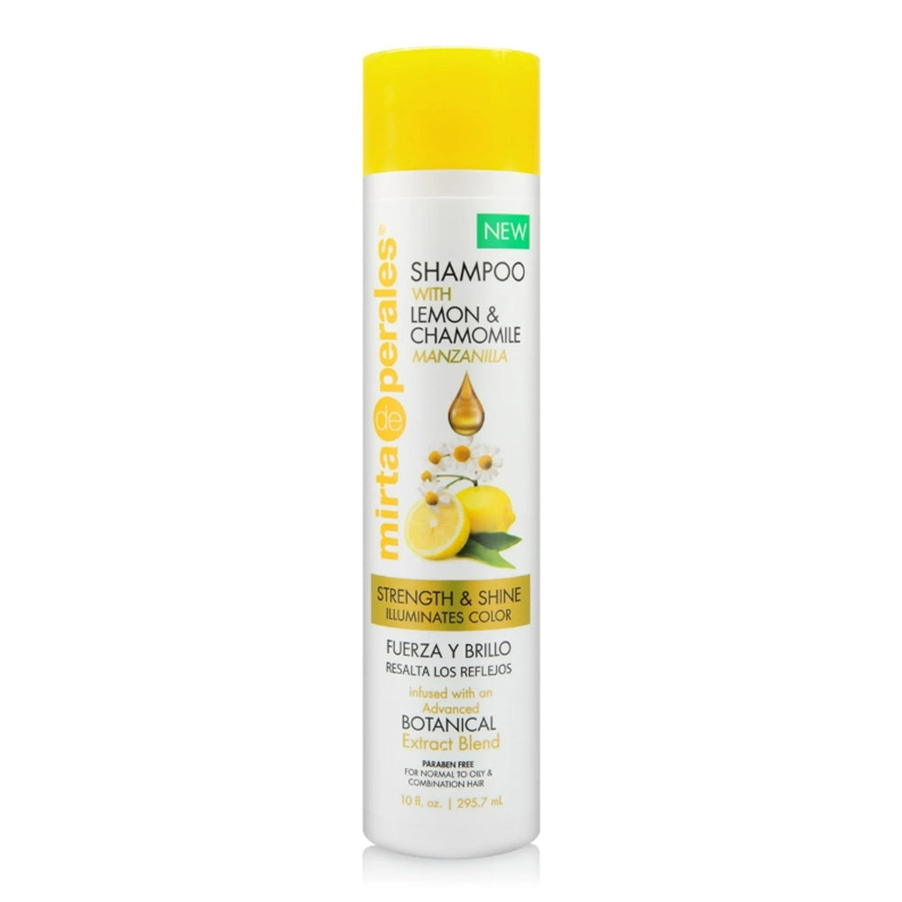 Mirta de Perales Hair Shampoo with Lemon and Chamomile, 10 Oz