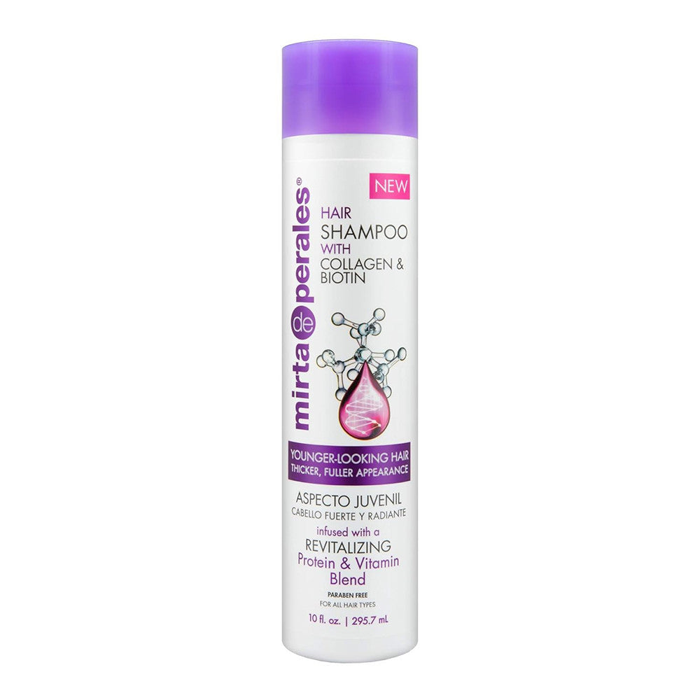 Mirta de Perales Hair Shampoo with Collagen and Biotin, 10 Oz