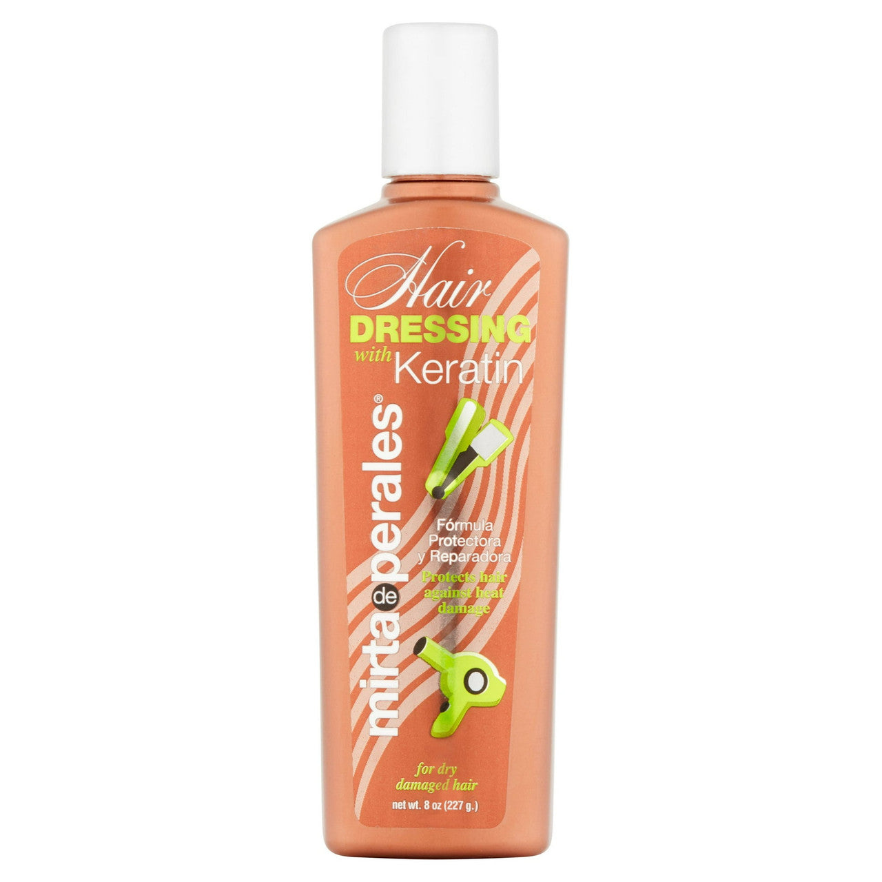 Mirta de Perales Hair Dressing with Keratin, 8 Oz