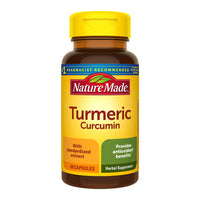Nature Made Turmeric Curcumin Capsules For Antioxidant Herbal Supplement, 60 Ea