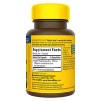 Nature Made Ashwagandha Dietary Supplement for Stress Support 125 Mg Capsules, 60 Ea