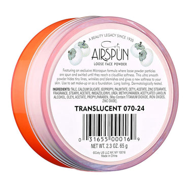 Coty Airspun Loose Face Powder, Translucent, 1.2 Oz