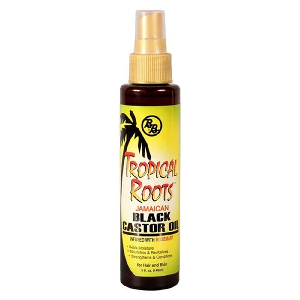 Bronner Brothers Tropical Roots Jamaican Black Castor Oil Conditioner for Hair 5Oz (148ml)