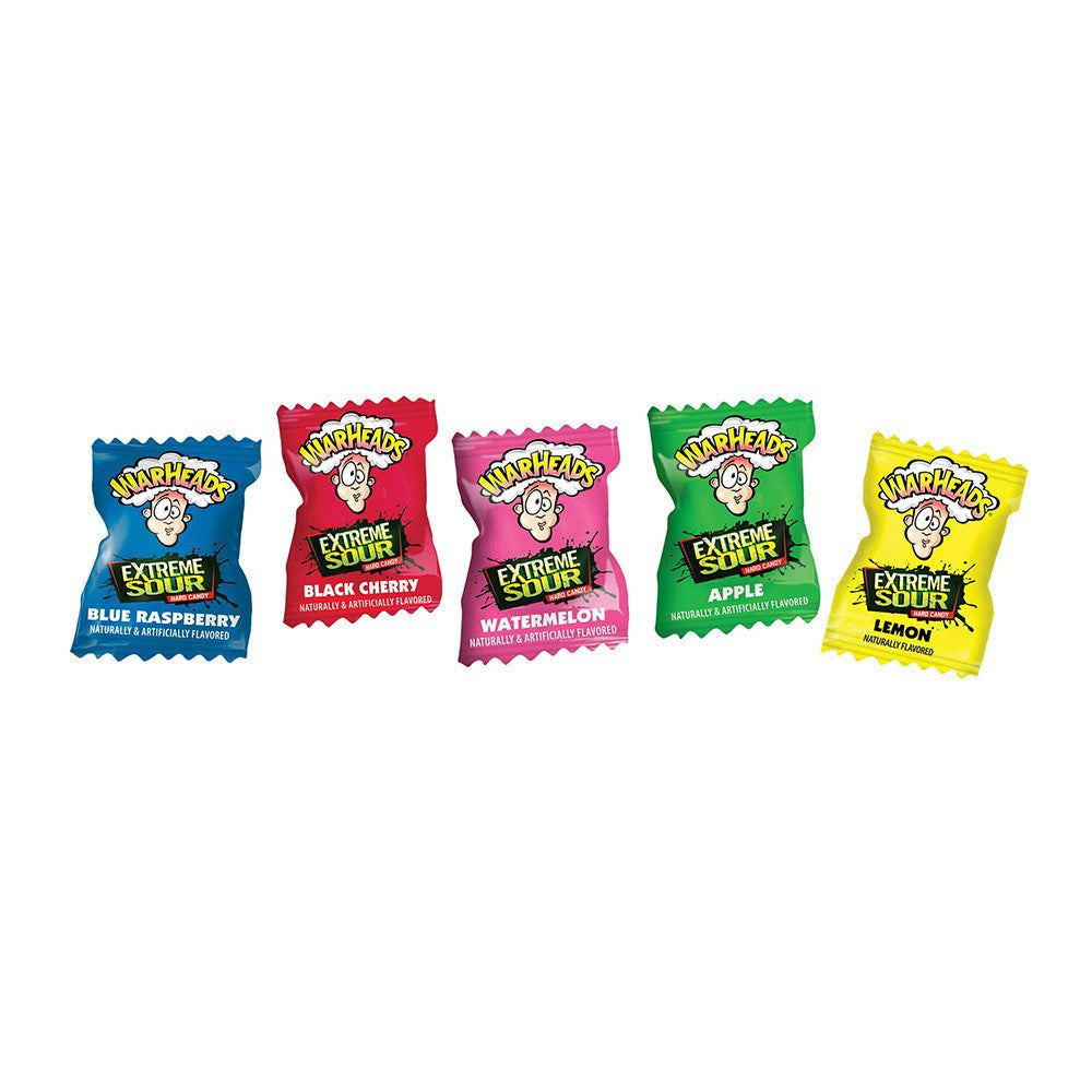 Warheads Extreme Sour Hard Candy, Assorted, 3.25 Oz