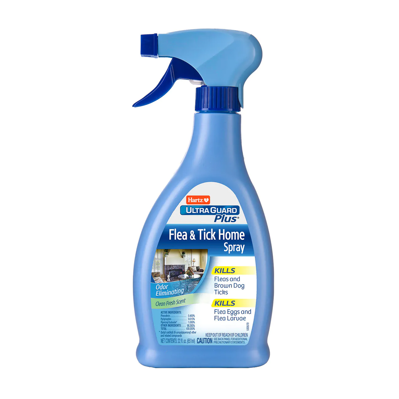Hartz UltraGuard Plus Flea and Tick Home Spray, 16 Oz