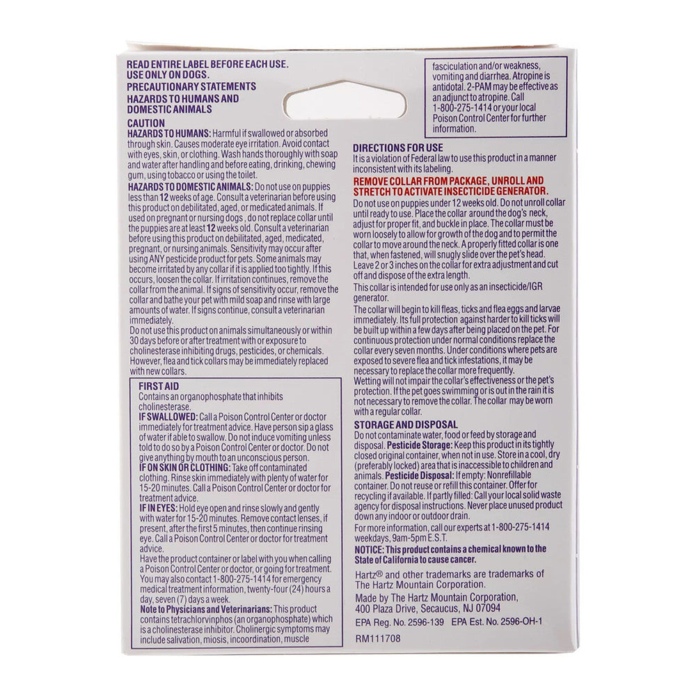 Hartz Ultraguard Flea & Tick Collars for Puppies, 1 Ea