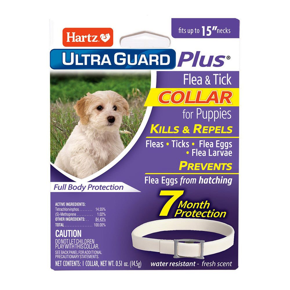 Hartz Ultraguard Flea & Tick Collars for Puppies, 1 Ea
