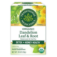 Traditional Medicinals Organic Dandelion Leaf and Root Tea, 16 Tea Bags