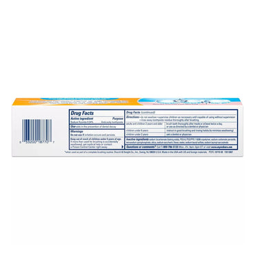 Arm And Hammer Peroxie care Baking Soda And Peroxide Toothpaste, 6 Oz
