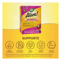 Nature's Way Alive Womens Energy Complete Multivitamin Tablets - 50 Ea