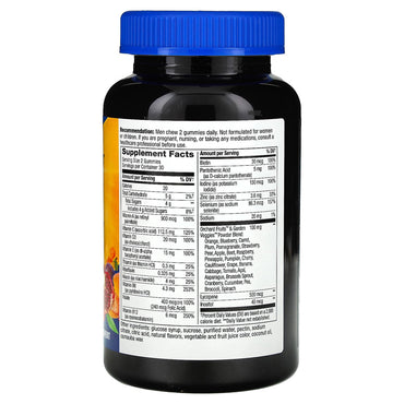 Natures Way Alive Mens Multivitamin Gummies - 60 Ea
