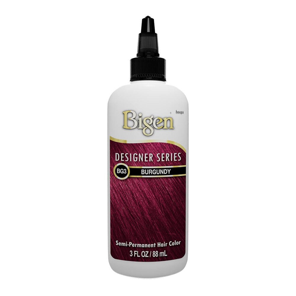 Bigen Semi Permanent Hair Color, Bg3 Burgundy, 3 Oz