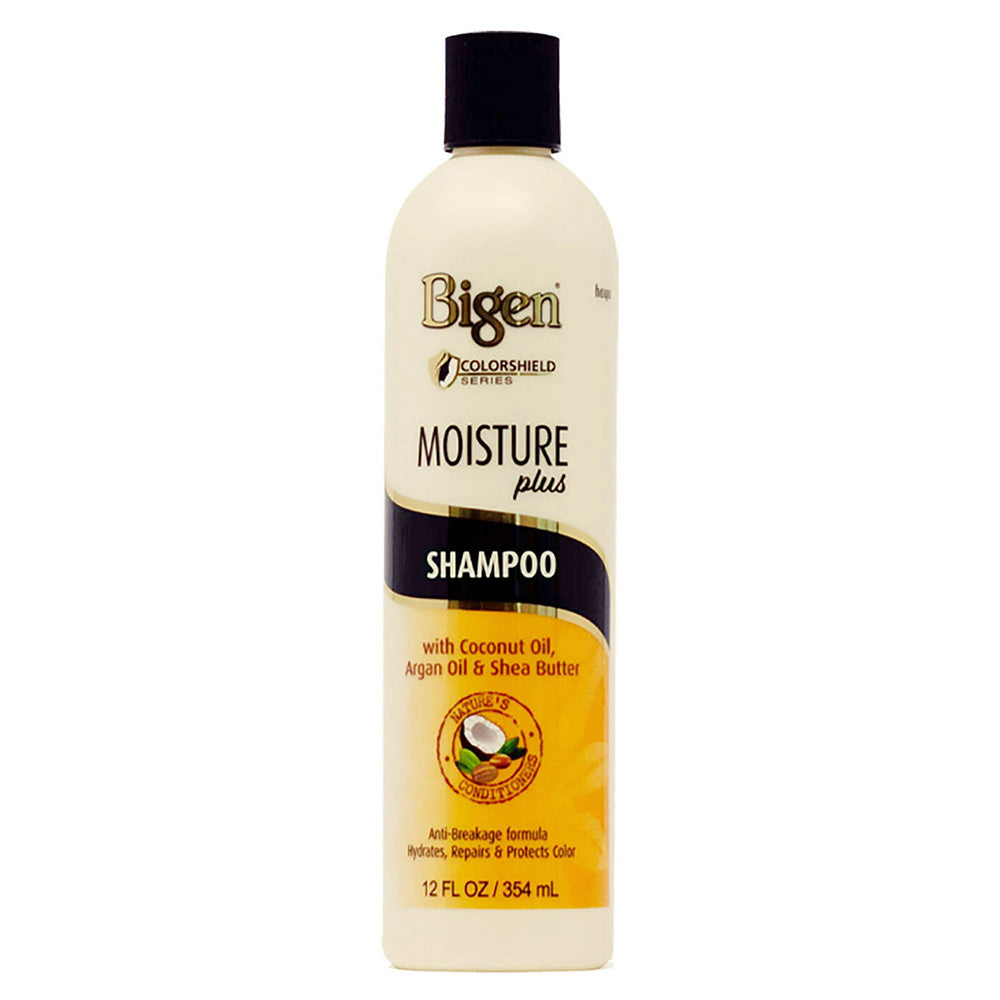 Bigen Moisture Plus Shampoo Gently Cleans Anti Breakage Formula, 12 Oz