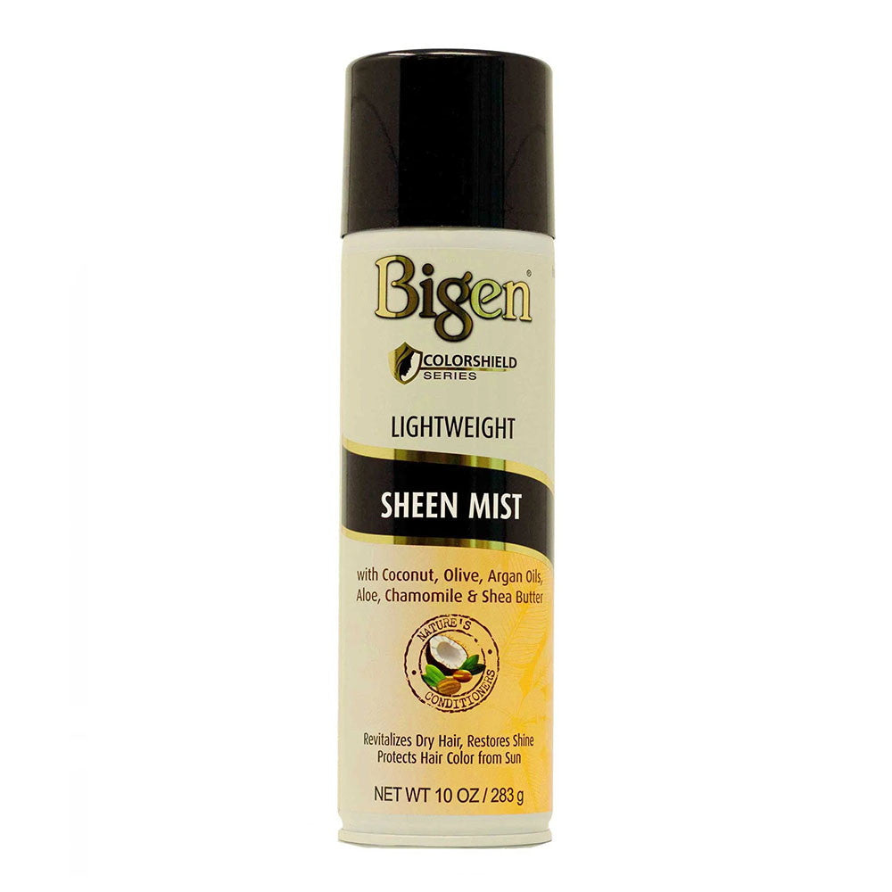 Bigen Colorshield Lightweight Sheen Mist, Protects Hair Color from Sun, 10 Oz