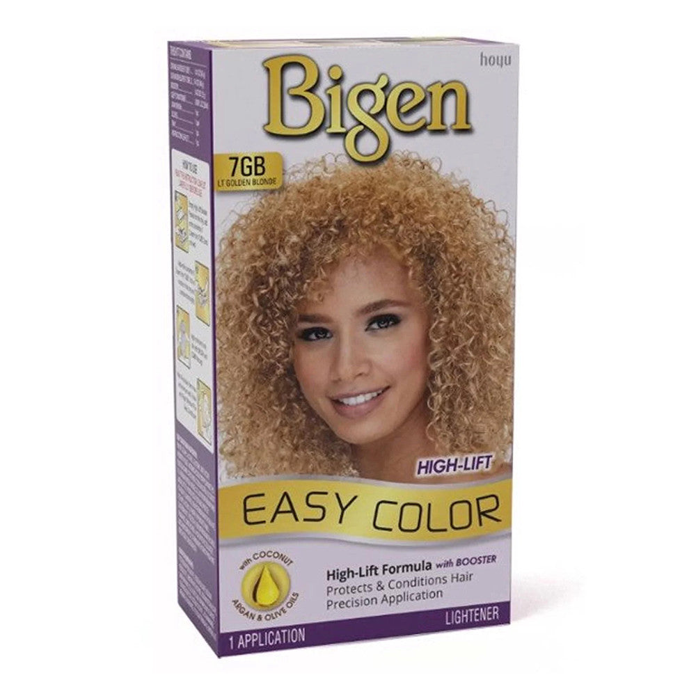 Bigen Women Easy Color High Lift Lightener Hair Color, 7GB LT Golden Blonde, 1 Ea