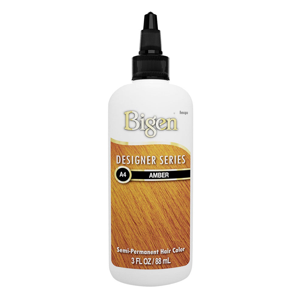 Bigen Semi Permanent Hair color Vivid Shades, A4 Amber, 3 Oz
