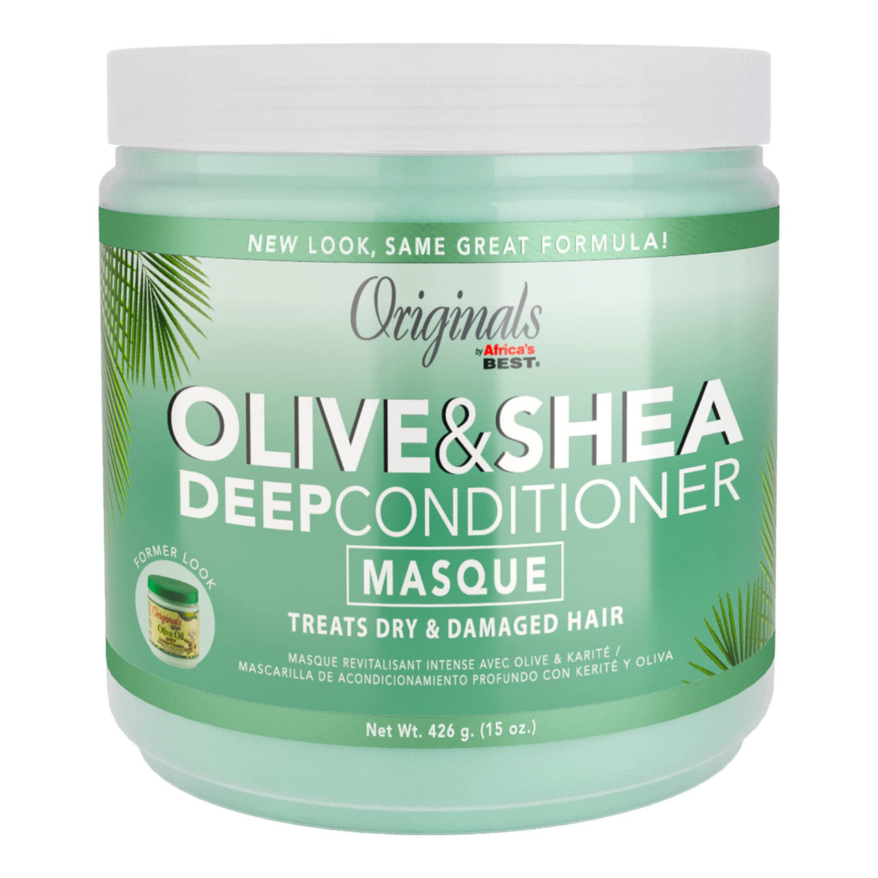 Originals By Africas Best Olive Oil Deep Conditioner For Weak And Damaged Hair, 15 oz